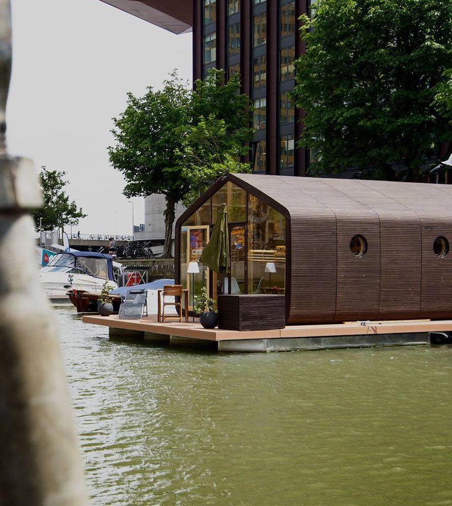 The Red Apple Marina – Origineel overnachten op het water in het hart van Rotterdam